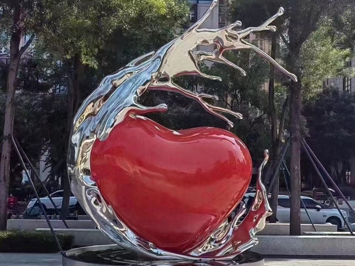 不锈钢景观雕塑 